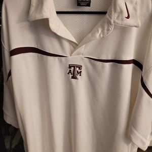Nike Brand Texas A&M Teams Polo